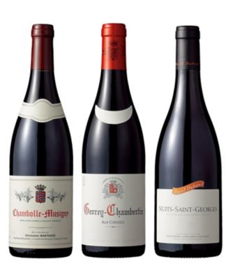０５ 人気銘醸地を堪能 シャンボール ミュジニー ジュヴレ シャンベルタン ニュイ サンジョルジュ飲みくらべ赤ワイン３本セット 三越伊勢丹オンラインストア 公式