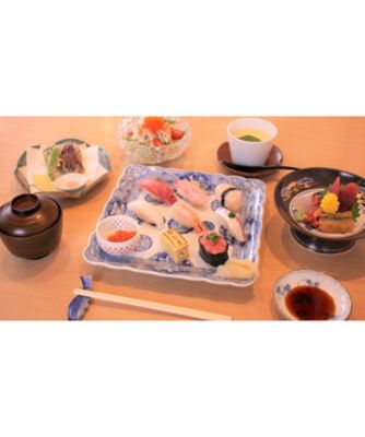 ＜銀座 鮨たじま＞５３７【店頭受取／日本橋】＜銀座　鮨たじま＞ランチペアお食事券付き福袋　１月３日（土）　正午～午後５時お受け取り【福袋】