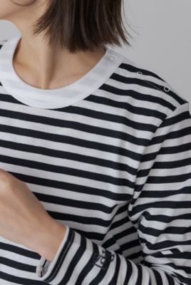 ロゴ入りボーダーロンＴ　２２ａｗ－ｆｊｙ－ＢＴ