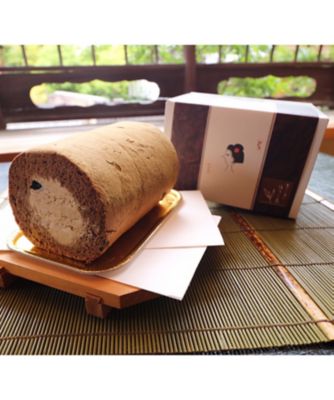 宇治抹茶ロールケーキ＆ほうじ茶ロールケーキセット