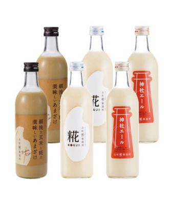 糀あまざけ３種飲み比べ６本セット | フード・食品 | 三越伊勢丹