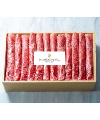 ホテル インターコンチネンタル 東京ベイ/ホテル インターコンチネンタル トウキョウベイ 国産牛ロース　すき焼きセット６００ｇ