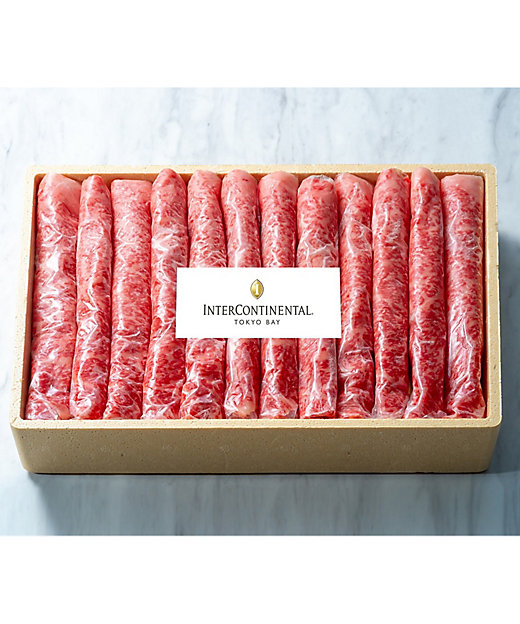  インターコンチネンタル トウキョウベイ 国産牛ロース すき焼きセット600g 肉
