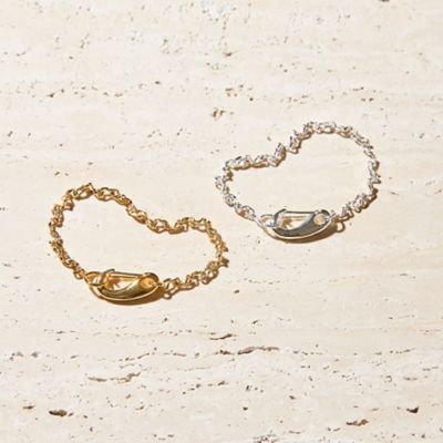 Soierie (Women) /ソワリー Figue clip slim bracelet 230-055