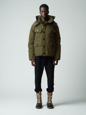 【送料無料】CANADA GOOSE (Men)/カナダグース ダウンパーカー Russel Parka 2301MJ Military Green コート・ジャケット【三越伊勢丹/公式】