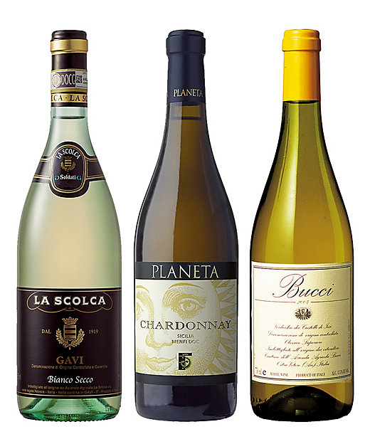 ２２．イタリア銘醸ワイナリー 厳選白ワイン３本セット | 三越伊勢丹 