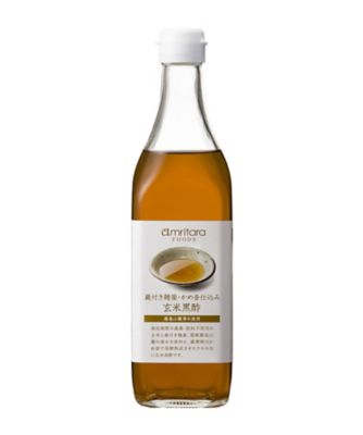 ａｍｒｉｔａｒａ　ＦＯＯＤ/アムリターラ フード 蔵付き麹菌　かめ壺仕込み　玄米黒酢　５００ｍｌ