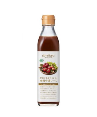 ａｍｒｉｔａｒａ　ＦＯＯＤ/アムリターラ フード 野菜と果実のうま味有機万能ソース<中濃>精白糖不使用 300ml