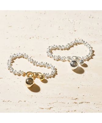 ＜Soierie (Women) ＞Ｐｏｍｅ　ｃｈａｉｎ　ｂｒａｃｅｌｅｔ　２３１－０３２