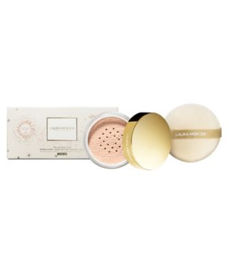 LAURA MERCIER ザ ガイディング スター トランスルーセント ルース セッティング パウダー＆パフ トーンアップ（限定品）