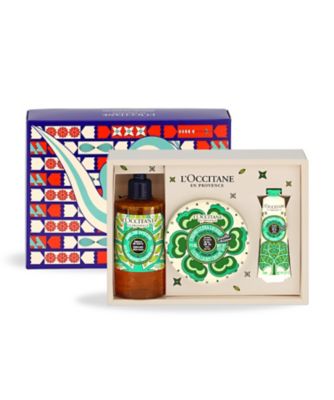 ロクシタン（LOCCITANE） スパークリングリーフ シア トリオ（限定品 