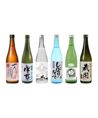 １０５．季節のしぼりたて日本酒６本セット | フード・食品 | 三越