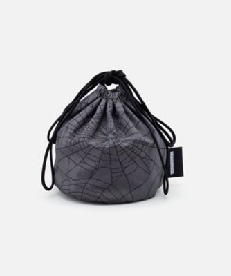 NEIGHBORHOOD SPIDERWEB DRAWSTRING BAG