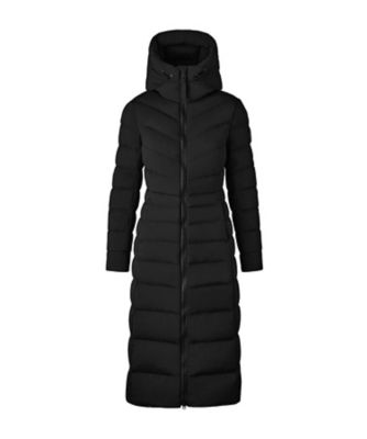 【送料無料】CANADA GOOSE (Women)/カナダグース Clair Long Coat Black Label 2330WB Black コート・ジャケット【三越伊勢丹/公式】
