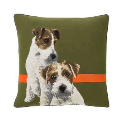 ポロラルフローレン　クッション　フォックス・テリア ポロラルフローレン クッション フォックス・テリア