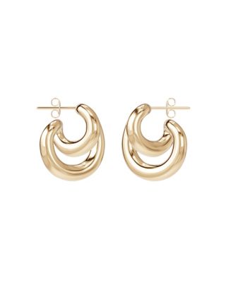 ＜Charlotte Chesnais (Women)＞ピアス　ＩＮＩＴＩＡＬ　ＢＬＯＷ　ＥＡＲＲＩＮＧ