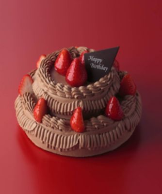 ＜HENRI CHARPENTIER＞【店頭受取／新宿】シャンティ・フレーズ・ショコラ（１８ｃｍ）　