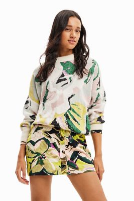 Desigual (Women)/デシグアル アーティ　オーバーサイズセーター