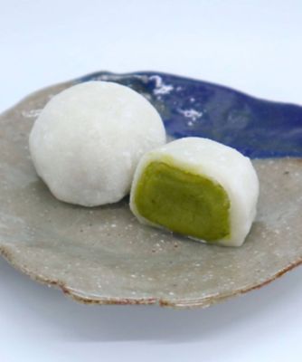 ＜鳴海餅本店＞【店頭受取／日本橋】抹茶大福　２個入　５月１６日（土）午後３時～午後５時お受け取り