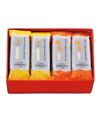 ＜匠の焼き菓子 CONGALI 文明堂＞ギュッとひとくちテイラ　１２個入（はちみつ・メープル）