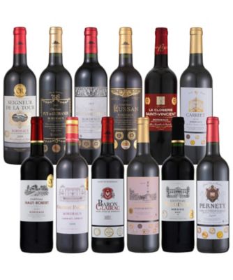 ０２．ボルドー金賞受賞ワイン１２本セット