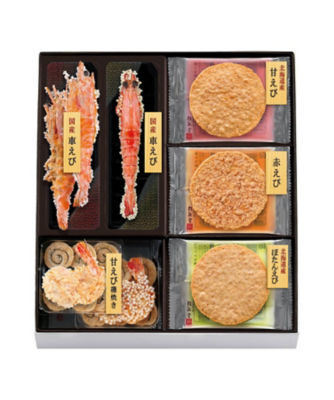 海老づくし（２カップと１１袋） | フード・食品 | 三越伊勢丹