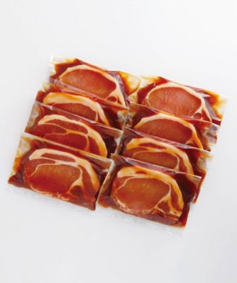 もちぶたロースの厚切り生姜焼き