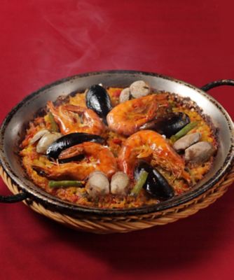 豪華生ハム付　スペイン料理　パエリアセット（２名様）