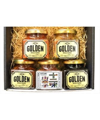 GOLDEN MUSTARD/ゴールデン　マスタード ゴールデンマスタード5種詰合せ (箱入り)