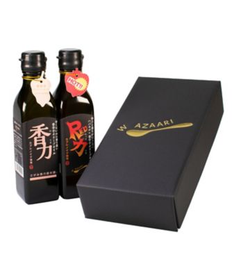 激辛オリーブオイル「Ｒｅｄ力」、フレーバーオリーブオイル「香力」セット