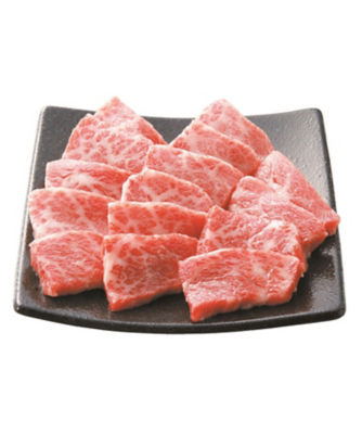 ＜精肉の二幸＞国産黒毛和牛　カルビ焼肉用（バラ肉）