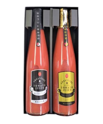 CONDIMENTO MEDITERRANEO/コンディメント・メディテラネオ ブラックレーベル・ゴールドレーベル500ml飲み比べ スイートキューブ トマトジュースセット