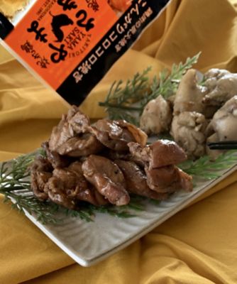 若鶏の炭火焼とＡ５和牛の牛筋煮込みセット