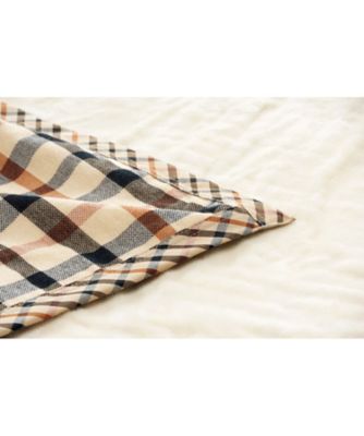 Ｂ３７１０４３】〈ダックス〉シール織りガーゼリバーシブル綿毛布 ...