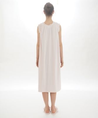 新品　galerie vie パイル地　ノースリーブワンピース □ファインコットン ノースリーブワンピース｜トゥモローランド