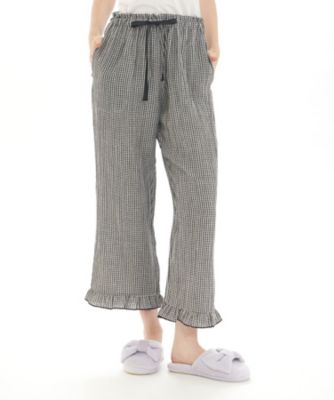 ＜Narue (Women)＞シュークリームガーゼベーシックルームパンツ　２４－１１１０２