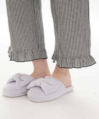 シュークリームガーゼベーシックルームパンツ　２４－１１１０２