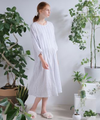 SNIDEL  ダブルガーゼ チェリープリントワンピース SNIDEL HOME（スナイデルホーム）の「ダブルガーゼ チェリー