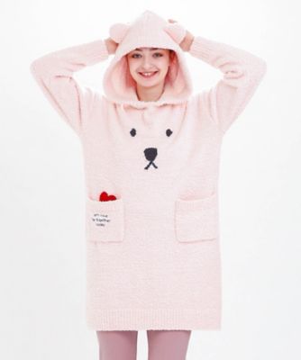 ＜Narue (Women)＞モールニットテディベアフーディー　２４－５１０２０