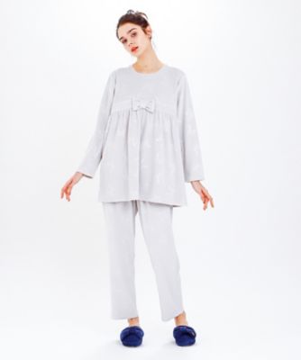 スノースムージーリボンエンボスパジャマ | Narue (Women