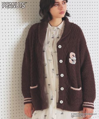ＰＥＡＮＵＴＳ（ＴＭ）ケーブルニットカーディガン　２４－７５２０１
