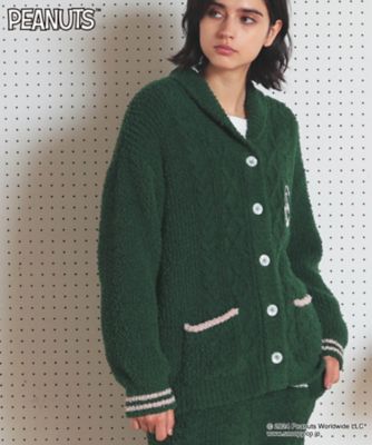 ＰＥＡＮＵＴＳ（ＴＭ）ケーブルニットカーディガン　２４－７５２０１