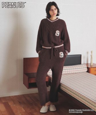 ＰＥＡＮＵＴＳ（ＴＭ）ケーブルニットトップス　２４－７５２０３