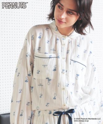 ＰＥＡＮＵＴＳ（ＴＭ）シュークリームガーゼ（Ｒ）パジャマ　２４－７５４０５