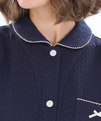 接結　わた入　ムジシャツパジャマ　２４－８２４３３
