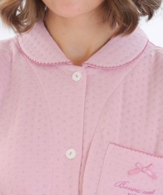 接結　わた入　ムジシャツパジャマ　２４－８２４３３