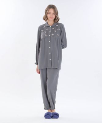 ＜Narue (Women)＞スムースムジリボンパジャマ　２４－８２４３５