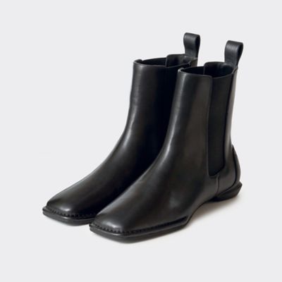 ショートブーツ ＳＱＵＡＲＥ ＳＩＤＥ ＧＯＲＥ ＢＯＯＴＳ