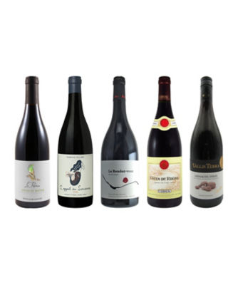 ０７４．ローヌ地方を代表する生産者が造る赤ワイン５本セット