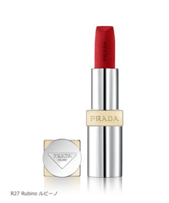 PRADA BEAUTY（PRADA BEAUTY） モノクローム　ウェイトレス　リップカラー　（マット　レザー）　 通販 |  【meeco（ミーコ）】三越伊勢丹ブランドコスメ・デパコス・化粧品の通販